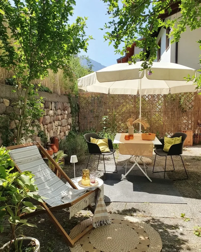 generic outdoor patio garden