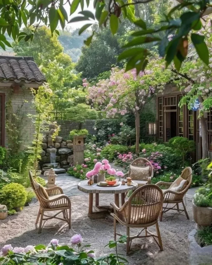 naturl tea garden ideas