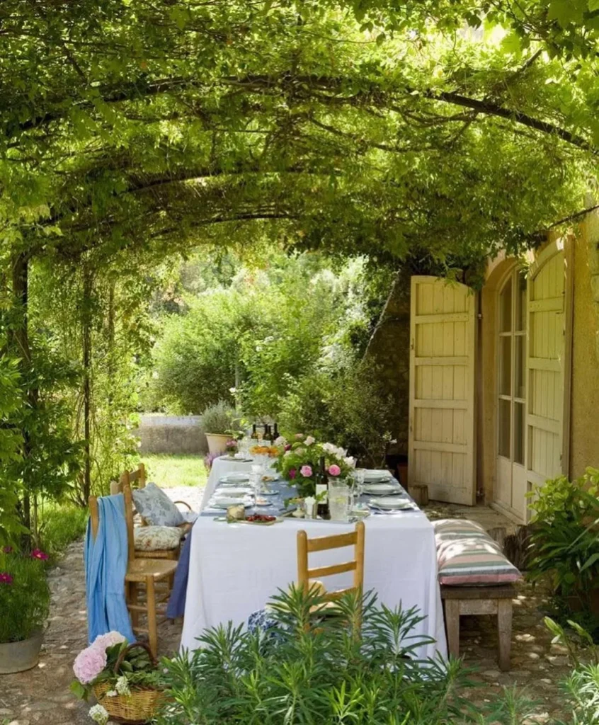 pergola arbor garden