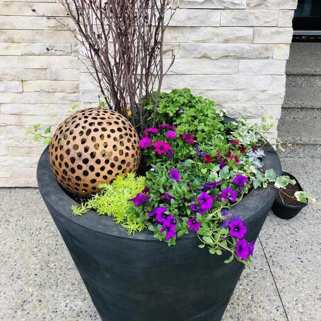 sherwood park flower pot
