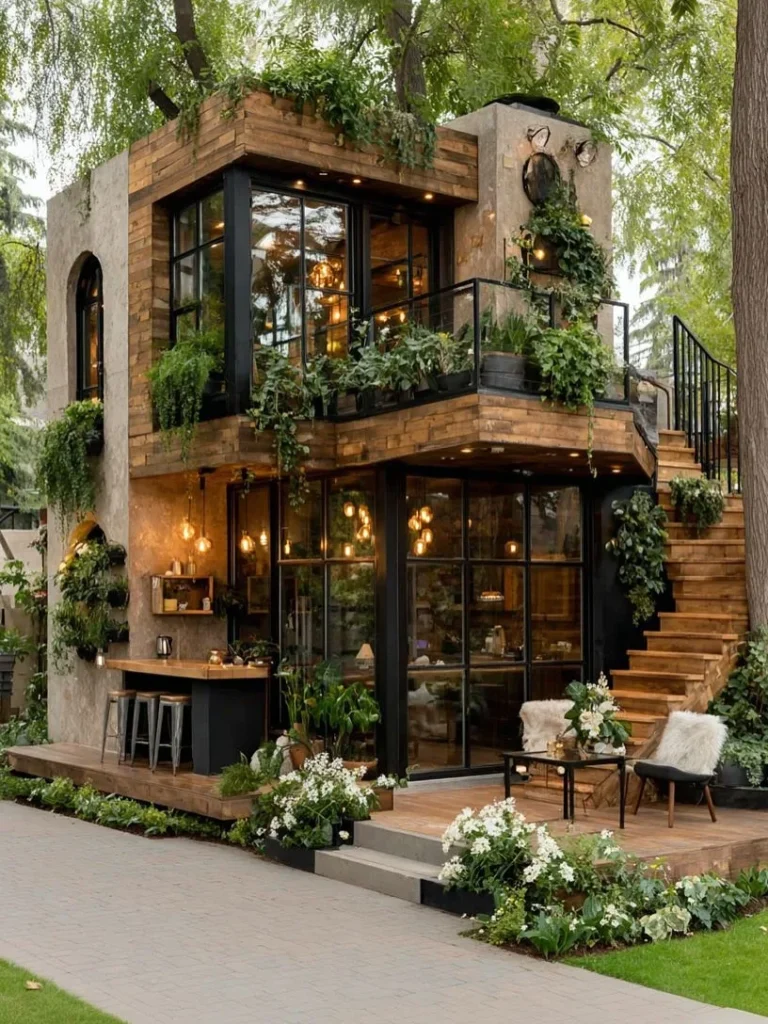 tiny house perfect garden