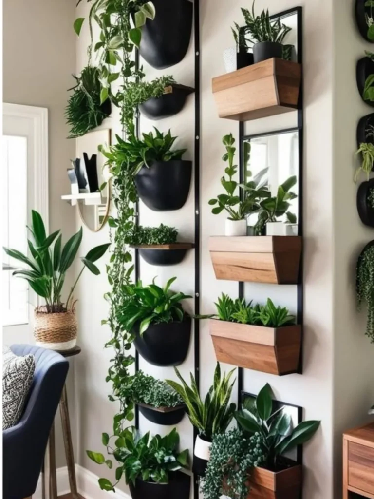 philodendron wall decor plant