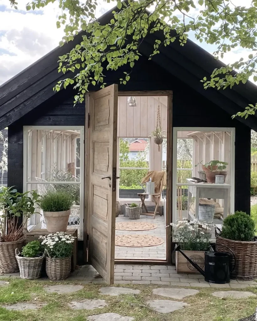 potting shed greenhouse