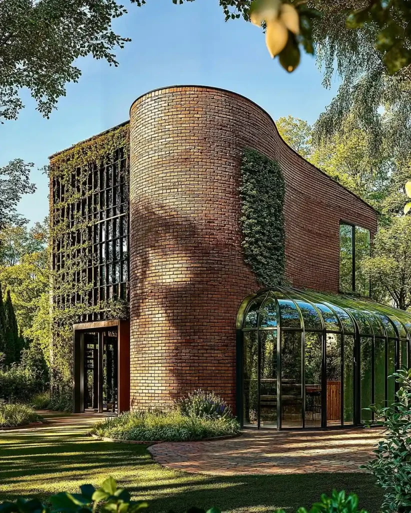 british design leaves greenhouse
