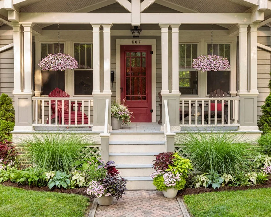 cozy front porch garden ideas for small spaces