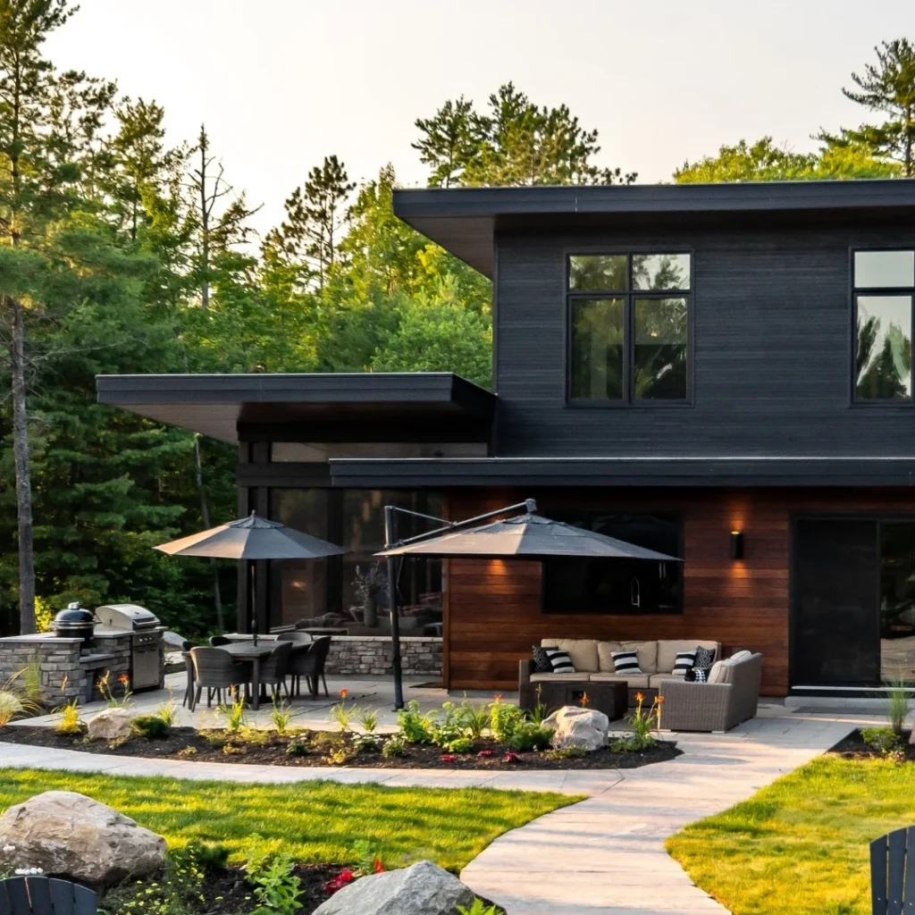 family backyard landscaping