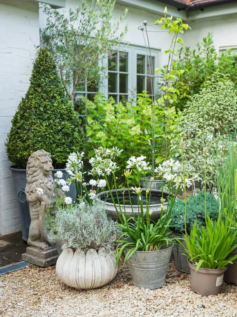 gloriously handsome classic zinc planters
