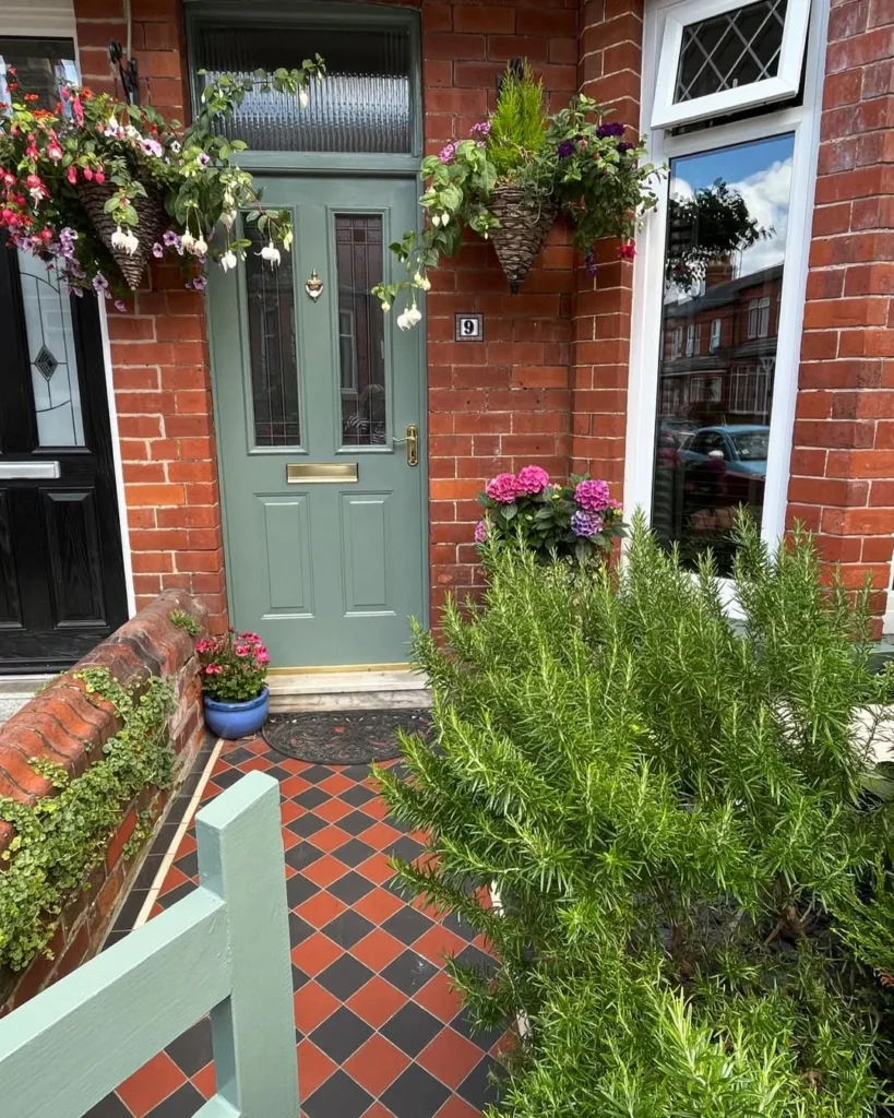 hanging baskets garden ideas