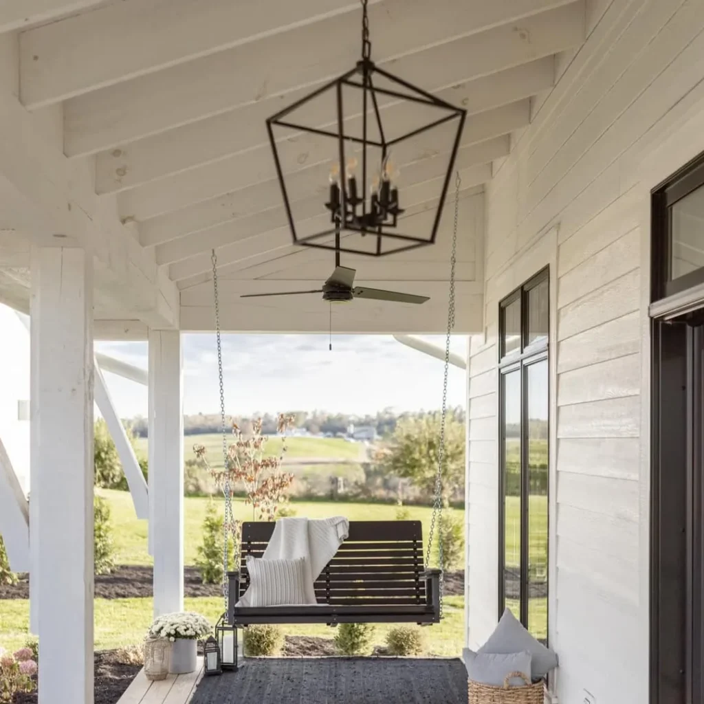 include a spot to swing living garden