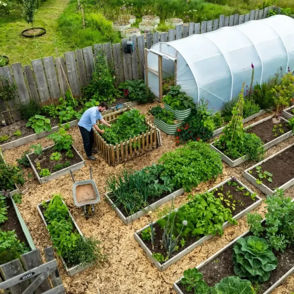 kitchen garden is filling up quickly, harvests are picking up pace (1)