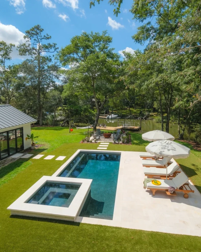 luxury backyard landscaping