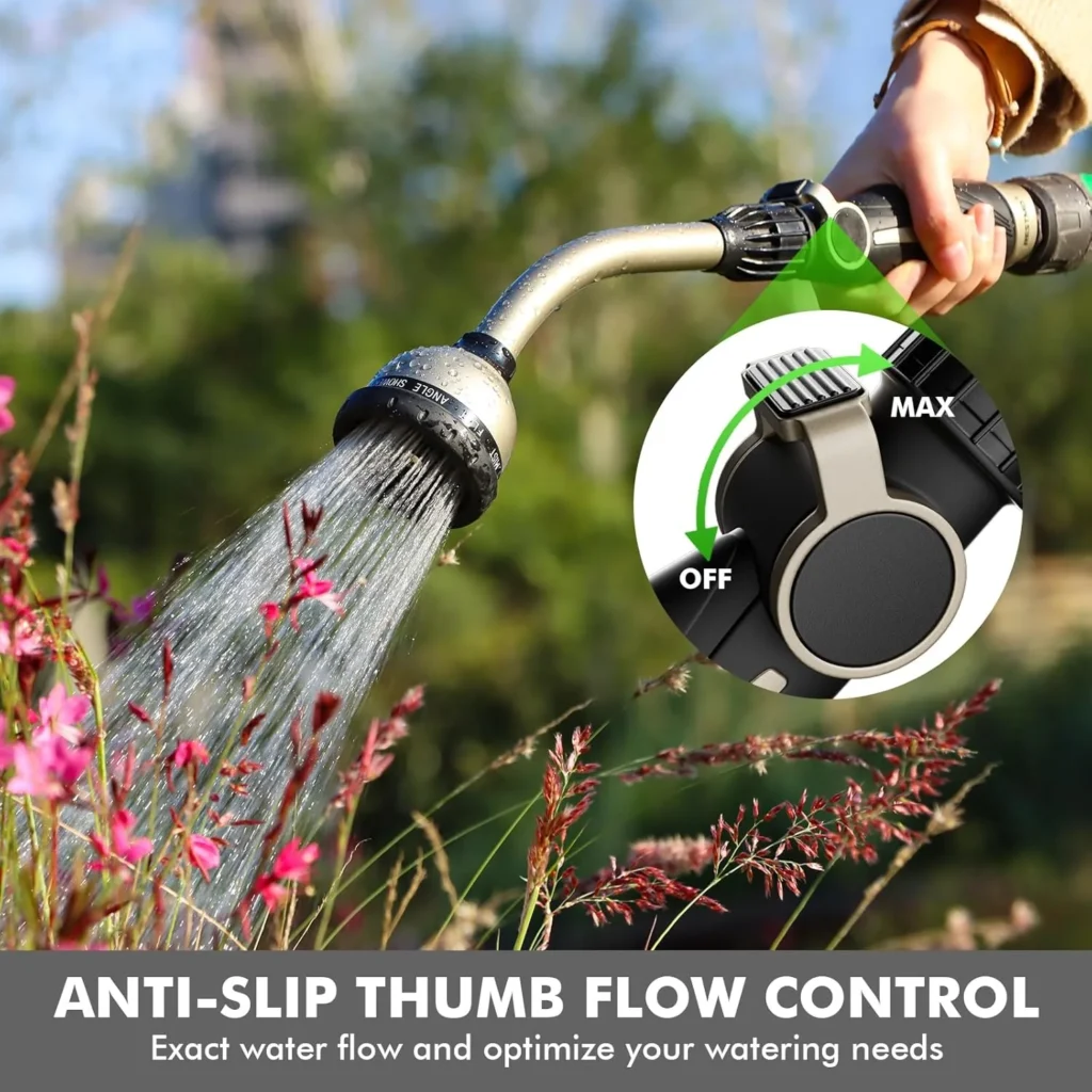 metal garden hose wand