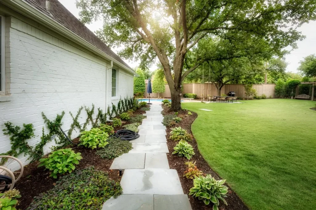 native plants backyard landscaping