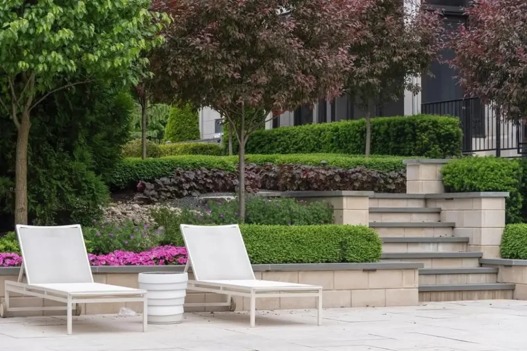 veggie gardens, play spaces for kids