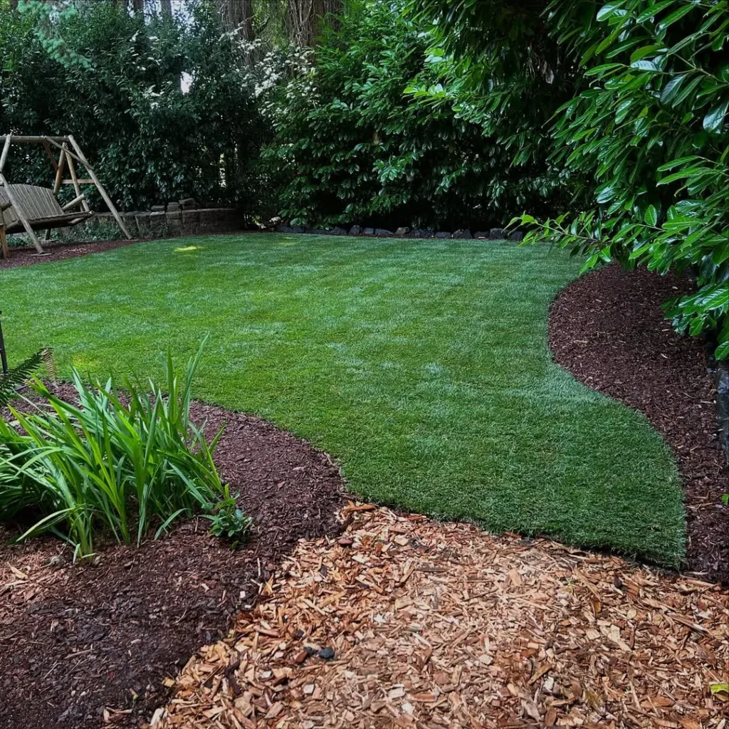 vertical backyard landscaping