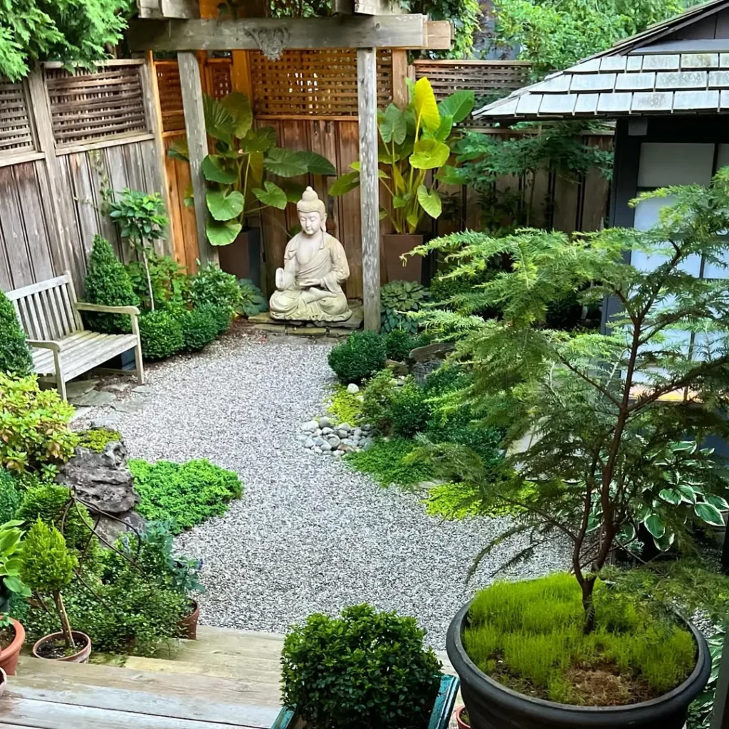 zen backyard landscaping