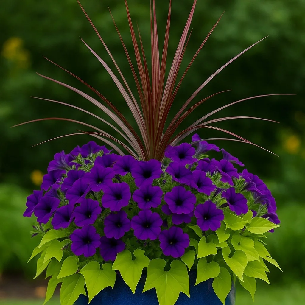 spring flower pot