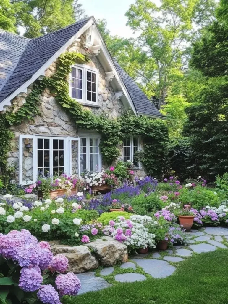 hydrangeas for a cottage look (1)
