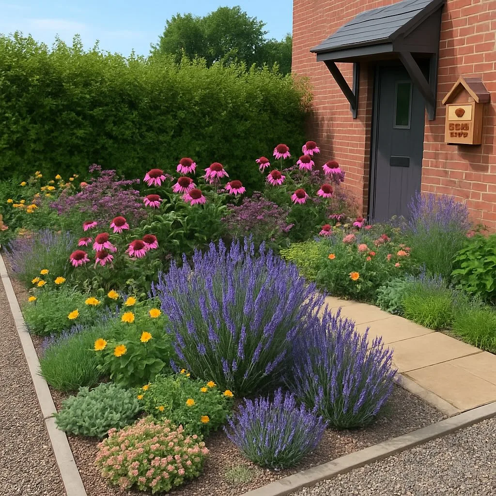 perennial borders for year round blooms