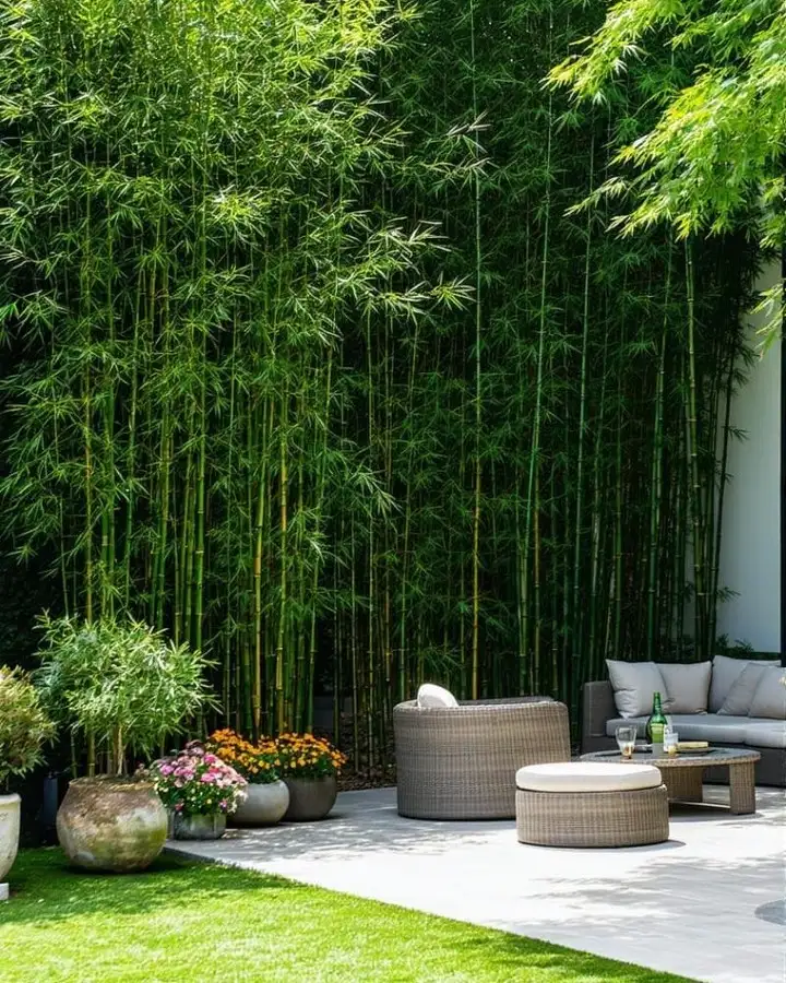 bamboo for privacy fences