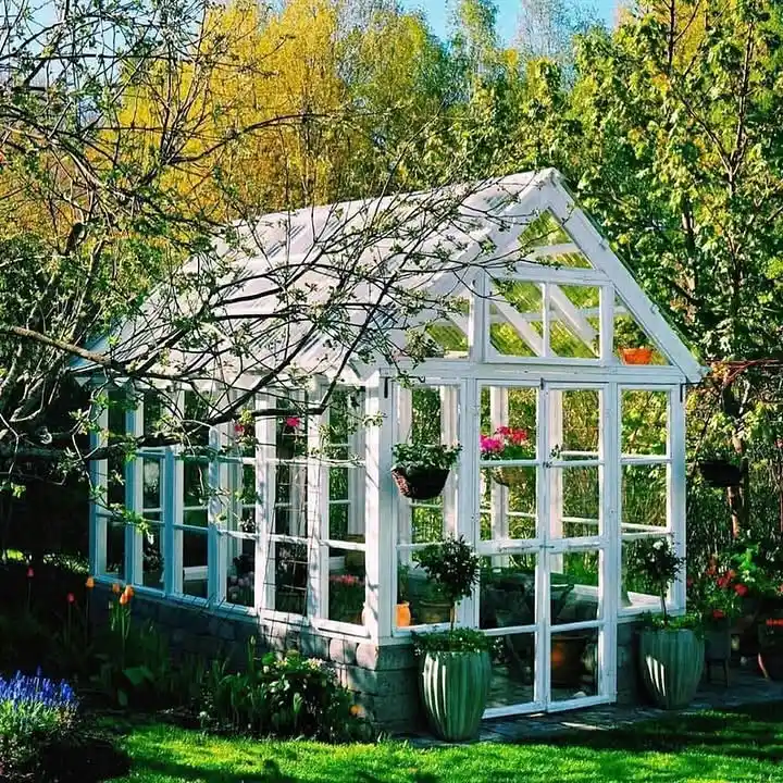 charming garden greenhouse