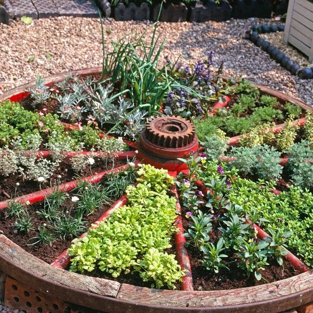 edible basil balcony planters