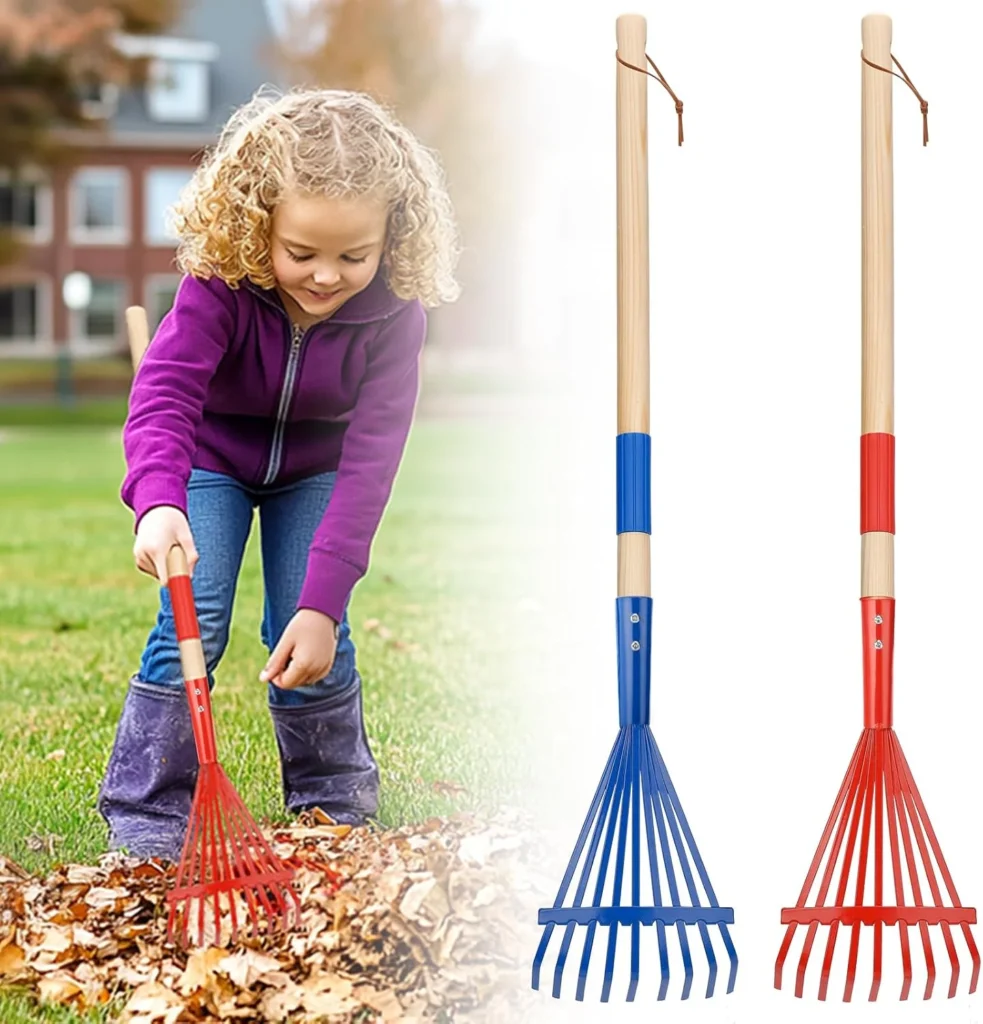 kids hand rake