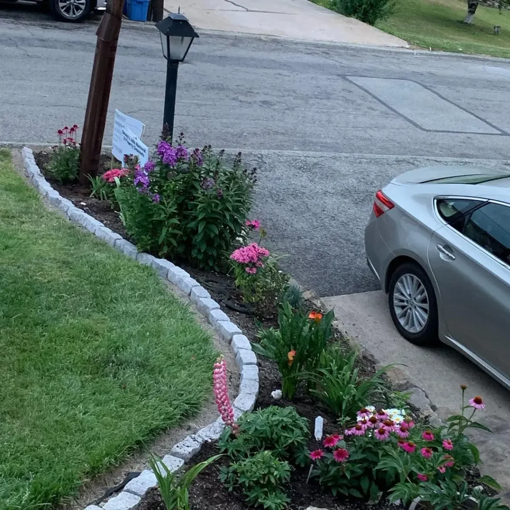 build a simple stone retaining wall