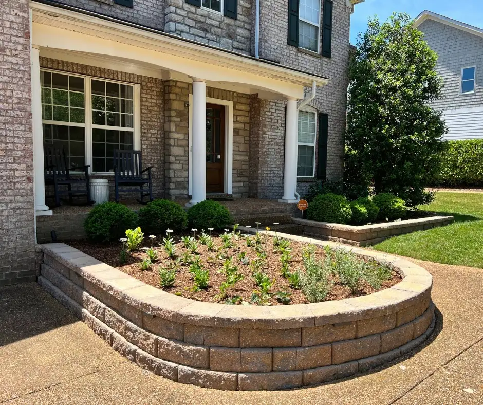 curved retaining wall designs