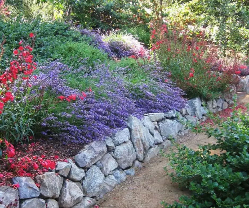 landscape walls for raised gardens