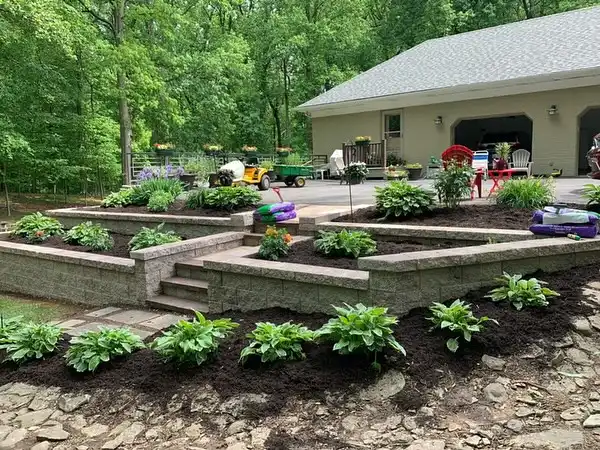 modern designs garden retaining walls