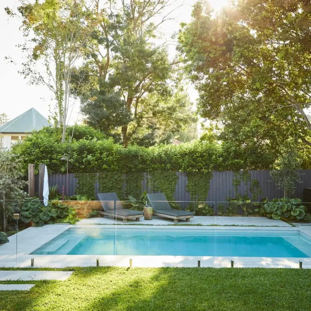 poolside paradise backyard design