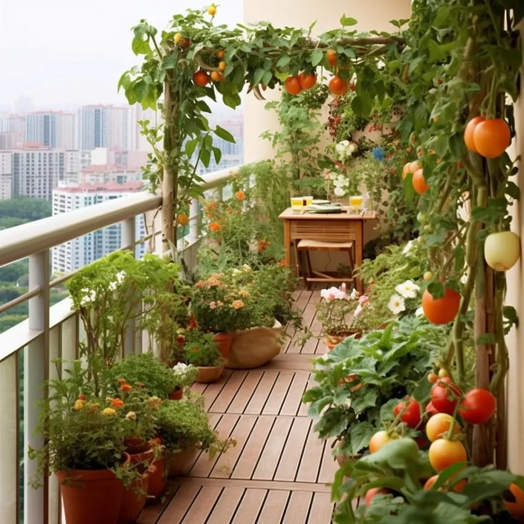 small garden design ideas for balcony