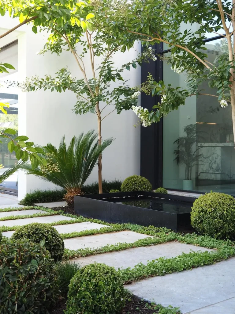 contemporary landscaping