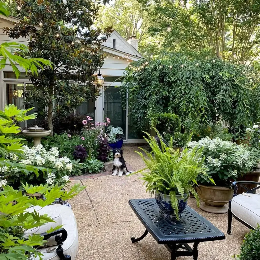 install large container garden