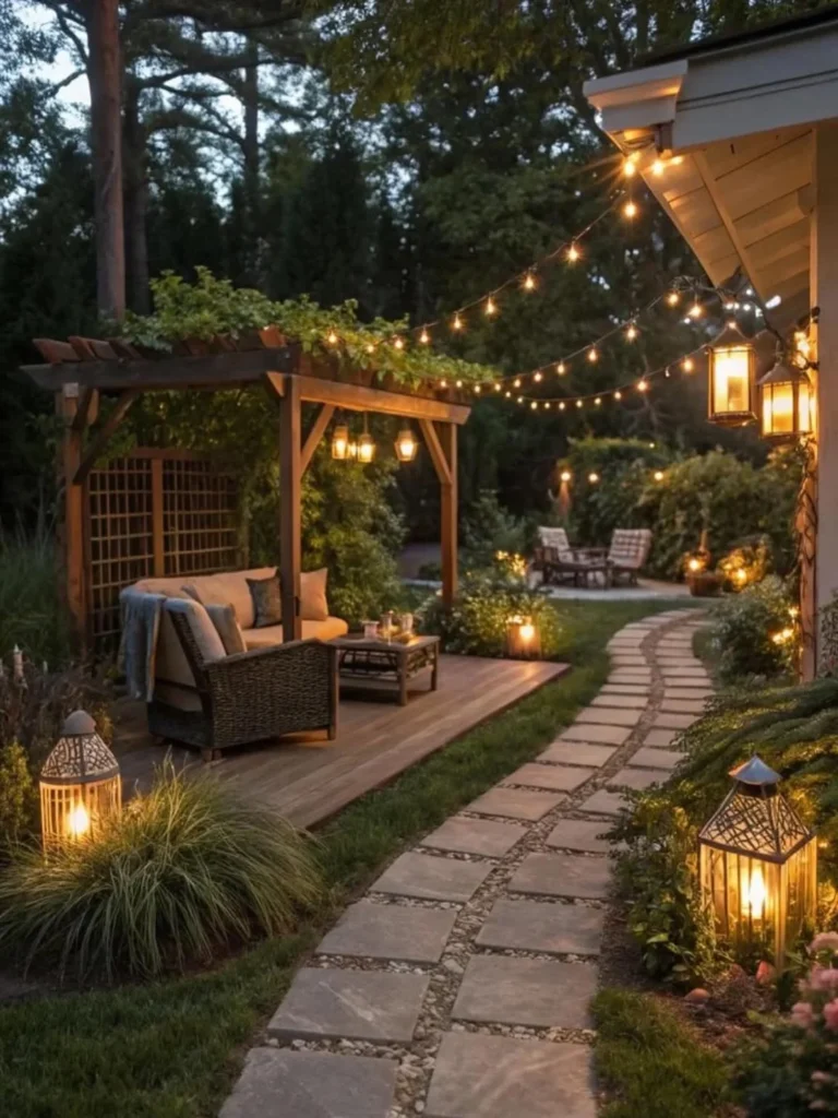 install a sustainable patio garden