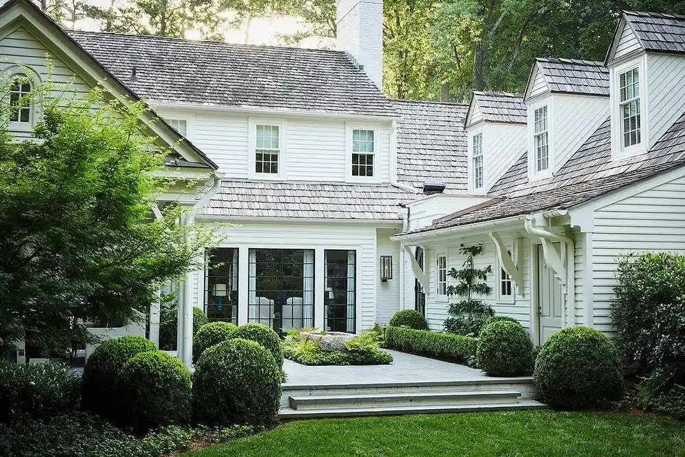lush green landscaping