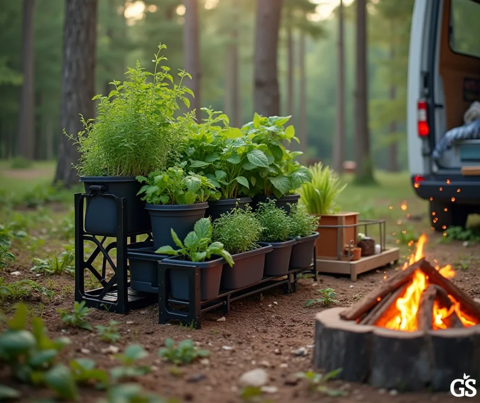 portable herb garden ideas