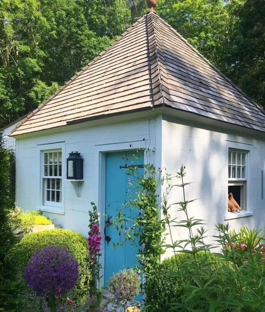 pretty small garden house