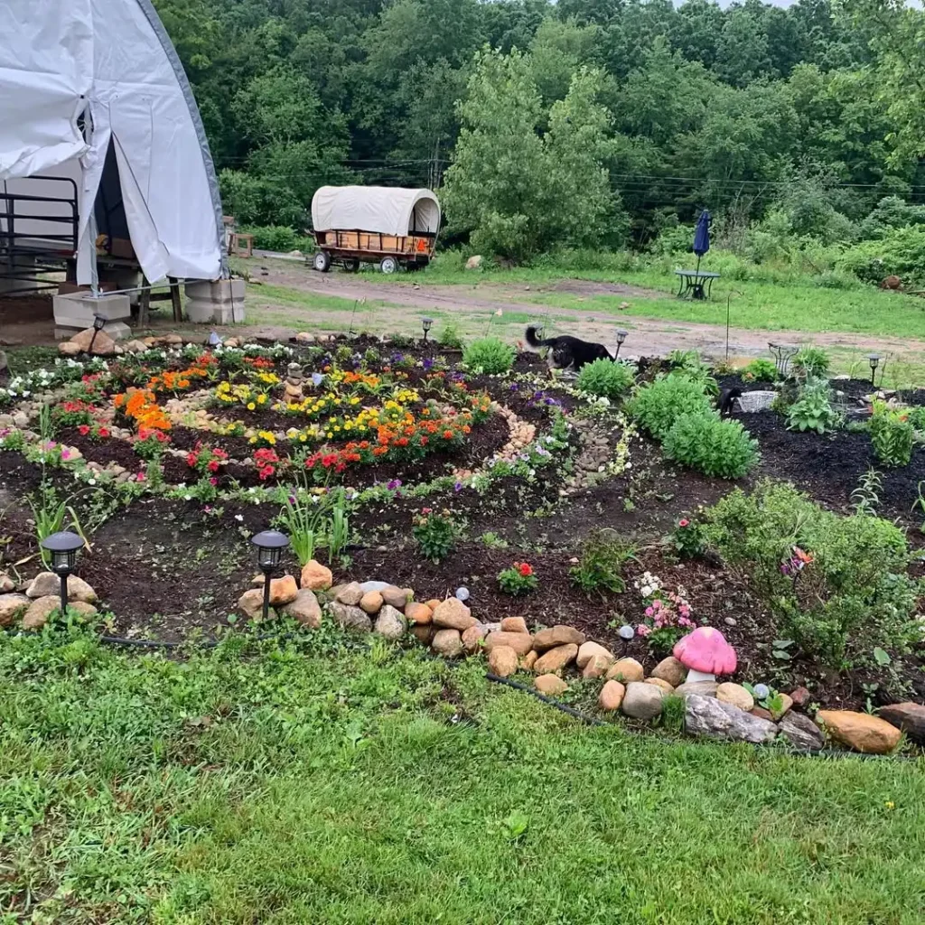the permaculture spiral garden