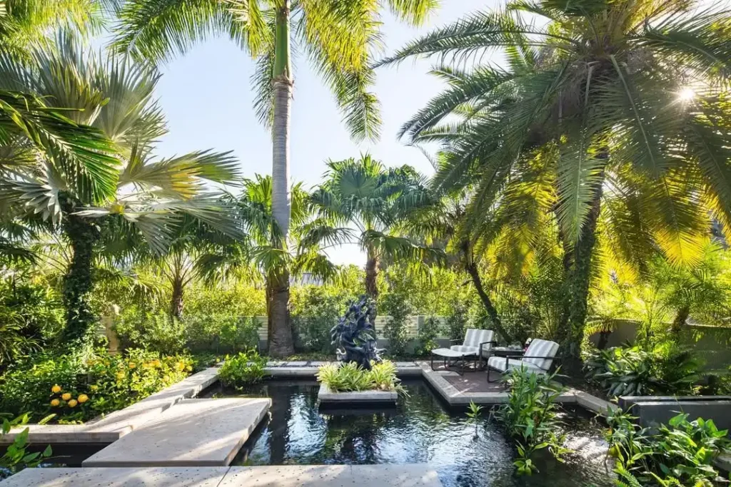 water feature zen garden