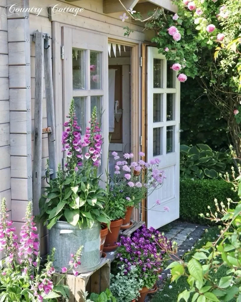 charming cottage garden