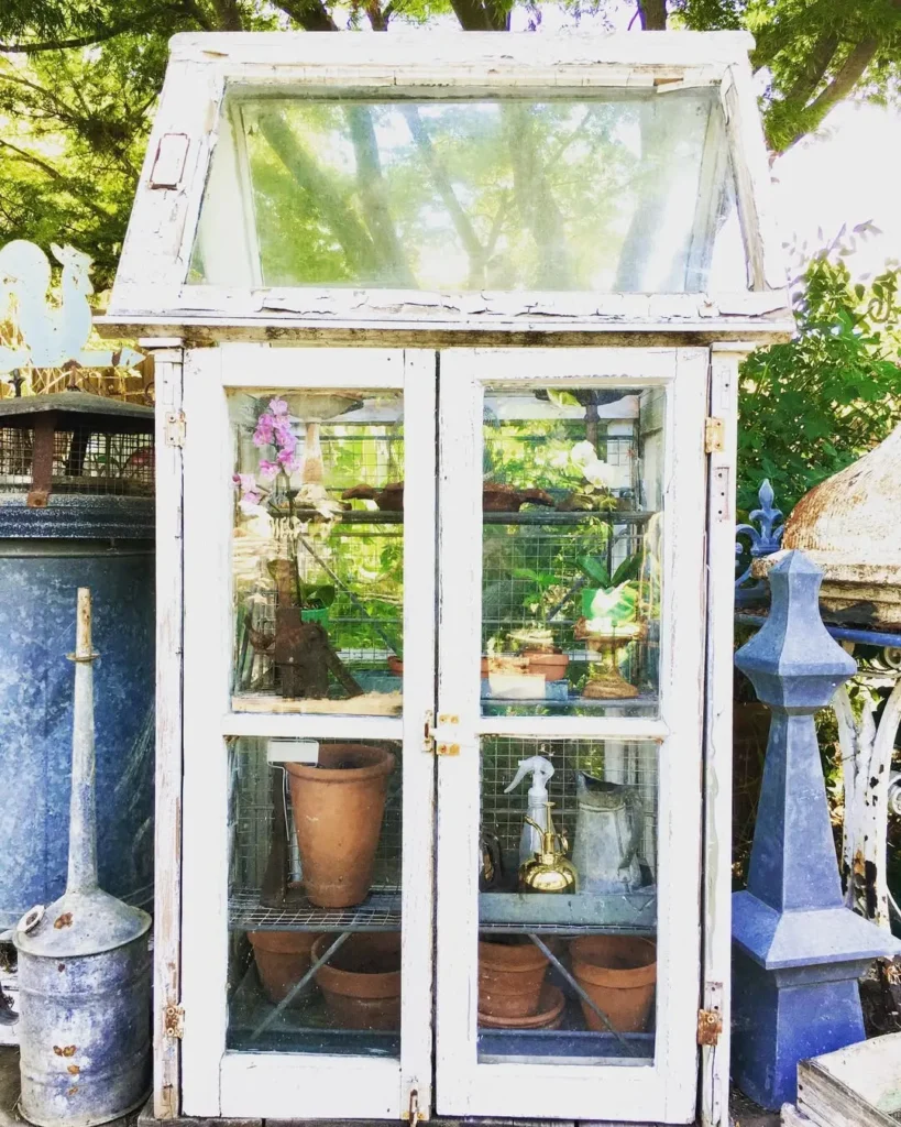 custom built mini greenhouse
