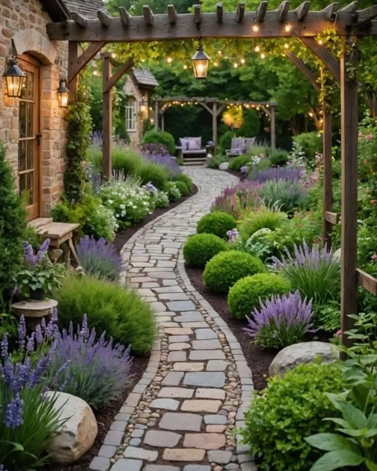 fairytale cottage garden