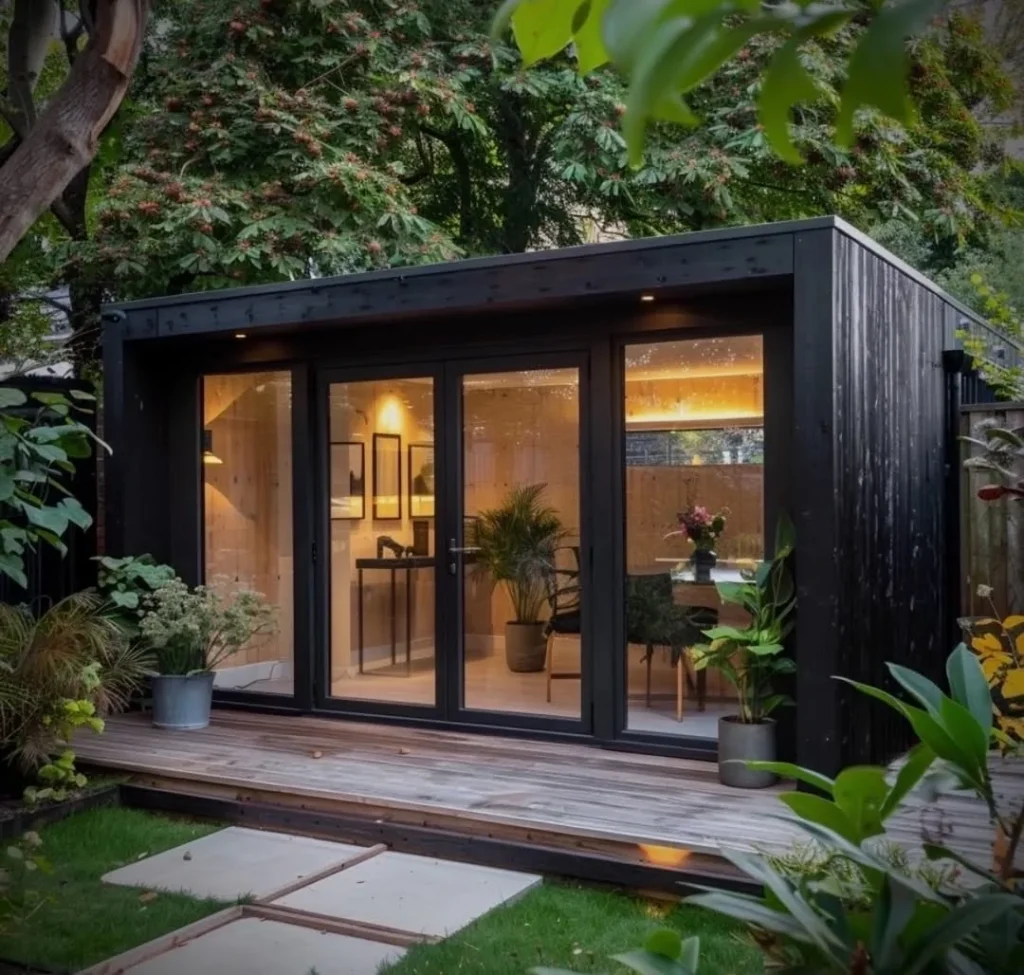 insulated garden house