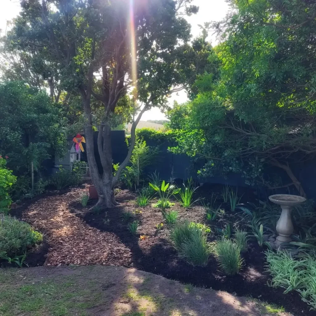 landscape corner garden