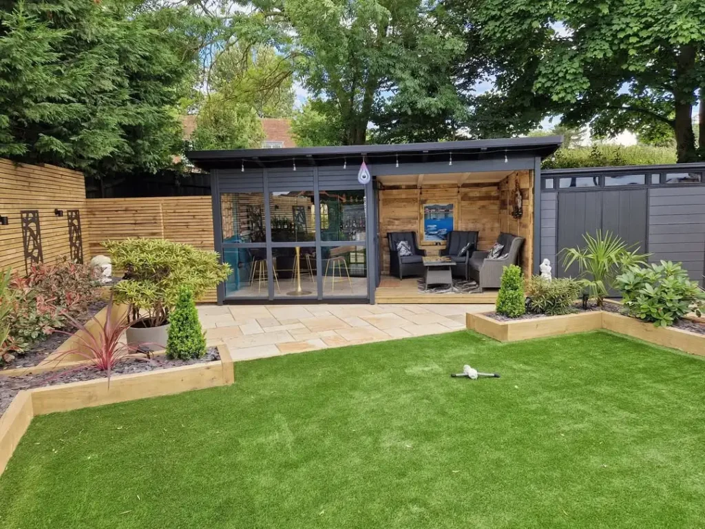 modern garden house