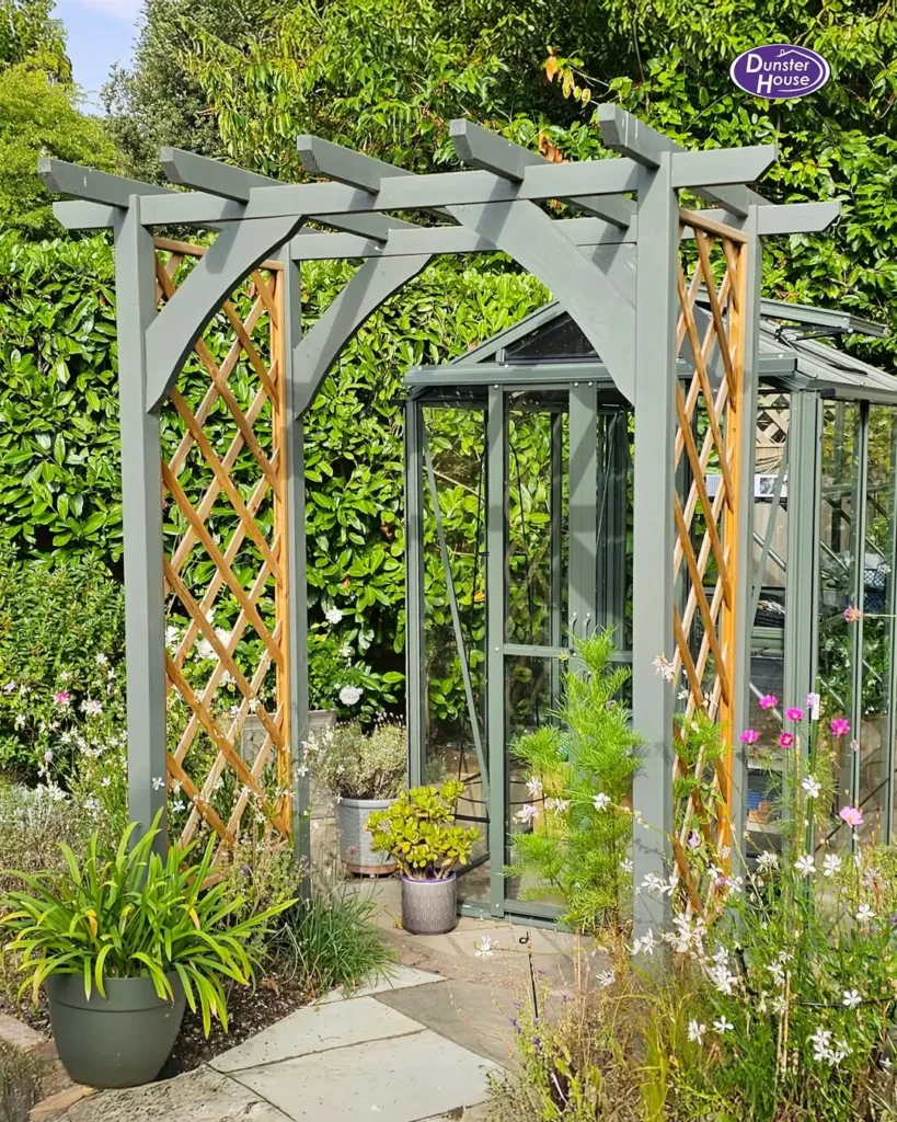 pergola arch entrance