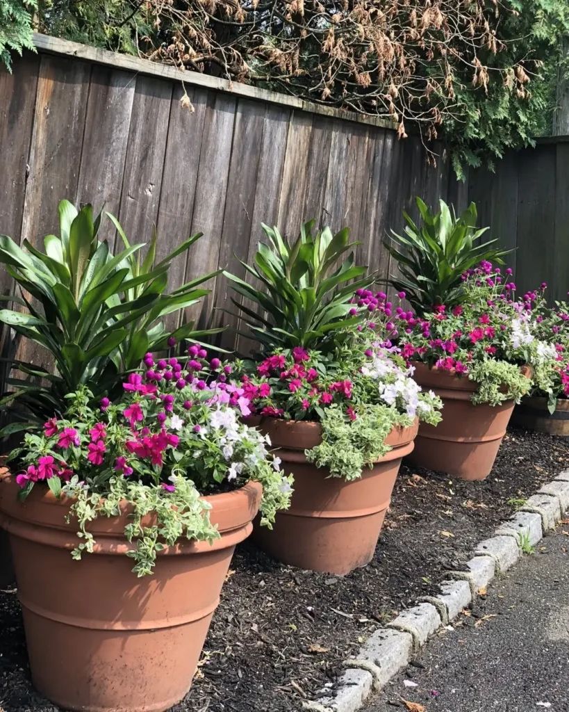 linear row container layout