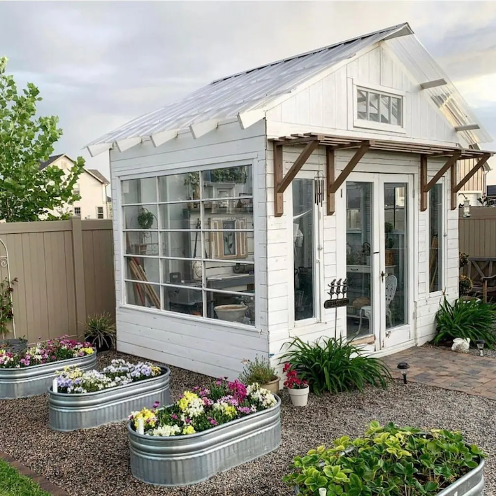 potting shed greenhouse